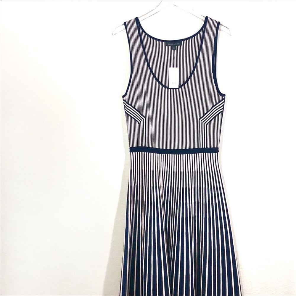 BANANA REPUBLIC Striped Sweater Dress NWT